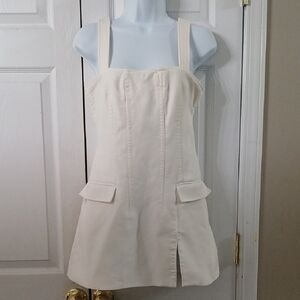 Dion Lee White Frame Mini dress Sz  US 6   (AUS  10)  NWOT